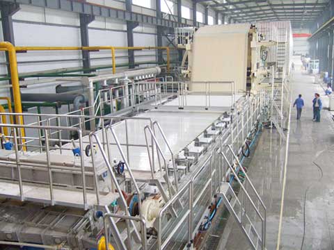 Newsprint Paper Production Line Machine