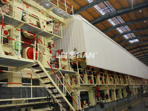 Corrugating Medium Paper Roll Manufacturing Plant