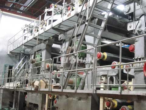 3200 Multi-cylinder Craft Paper Manufacturing Machine 